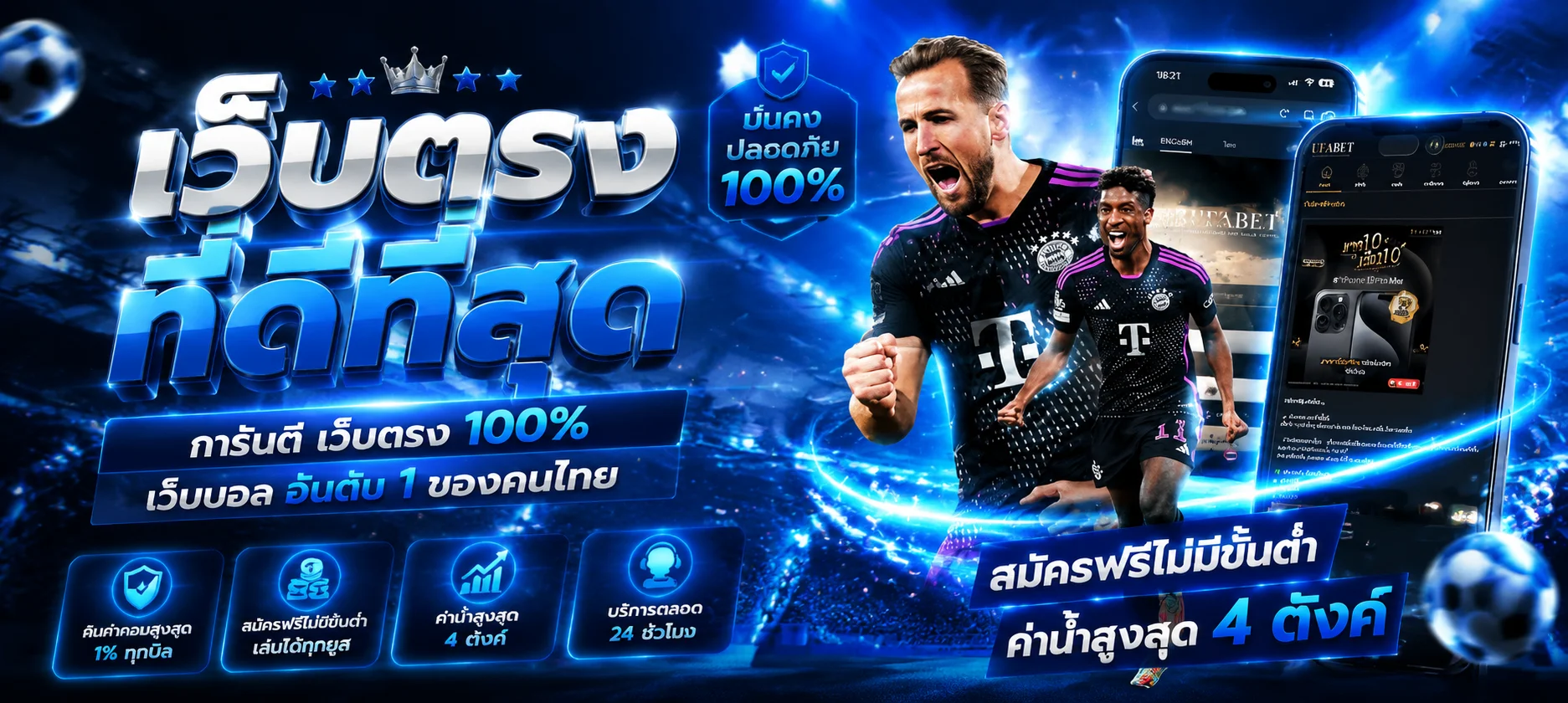 แทงบอลออนไลน์ X-MAX888 เปิดราคาบอลครบทุกลีกทั่วโลก